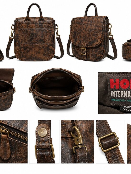 Vintage HOBO International Flap Backpack – Like New Condition